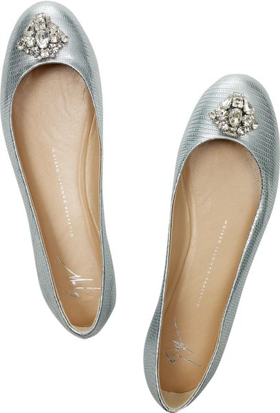 giuseppe zanotti ballerina flats