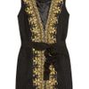 Manoush Beaded Woolblend Dress in Black - Lyst
