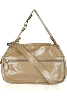 Marni Front-pocket Patent-leather Bag - Lyst