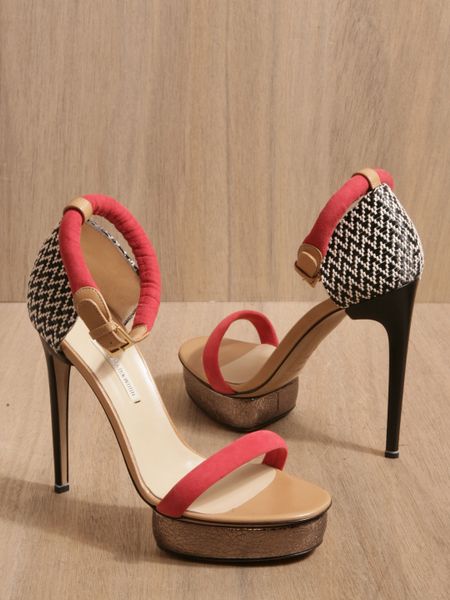Nicholas Kirkwood Woven Heels in Multicolor (multicolour) - Lyst