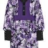 Anna Sui Celestial Circus Shirt Dress in Purple - Lyst