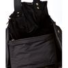 Yves Saint Laurent Black Nylon Zip Leather Trim Tote in Black - Lyst