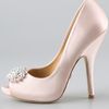 Badgley Mischka Lissa Satin Pumps in Pink - Lyst