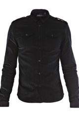 Burberry Prorsum Micro-cord Shirt