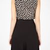 Moschino Cheap & Chic Polka Dot and Black Dress in Black - Lyst