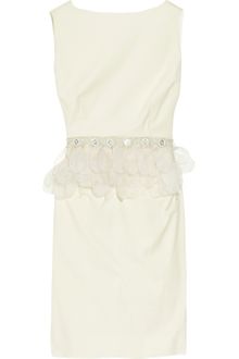 Alice + Olivia Nicole Petal-fringed Dress - Lyst