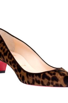 Christian Louboutin Pigalle 45 Leopard Pump - Lyst
