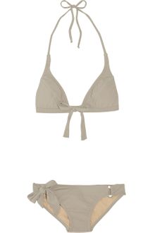 Rosa Cha Tie-front Halterneck Bikini - Lyst