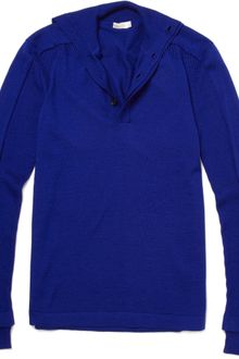 Balenciaga Silk and Wool-blend Sweater - Lyst