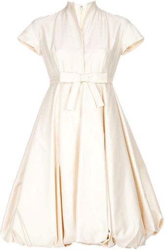 Christian Dior Archive Bow Detail Dress - Lyst