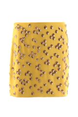 Diane Von Furstenberg Yvan Mini Embellished Skirt