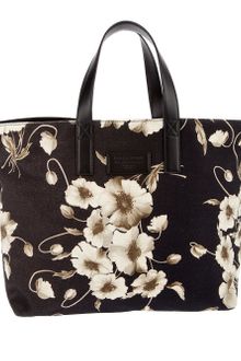 Dolce & Gabbana Floral Print Tote - Lyst