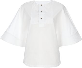  Cotton Shirt with Bib 