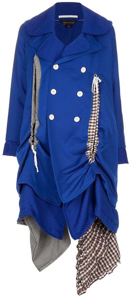 Comme Des Garçons Archive Layered Trench Coat - Lyst