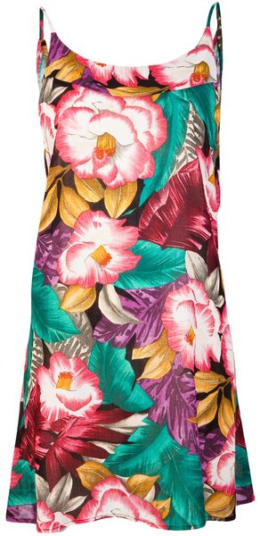 Otis & Maclain Floral Print Tunic - Lyst