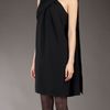 Stella Mccartney Asymetric Dress in Black - Lyst