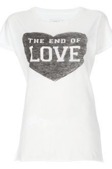 Zoe Karssen Love T-shirt - Lyst