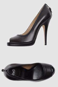 D&G Pumps with Open Toe - Lyst