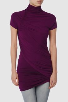 Donna Karan New York Short Sleeve T-shirt - Lyst