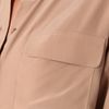 Equipment Signature Blouse in Beige (camel) - Lyst
