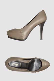 Fendi Platform Pumps - Lyst