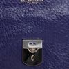 Balenciaga Padlock Clutch Bag in Blue - Lyst