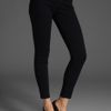 Current/elliott The High Waist Crop Skinny in Blue - Lyst