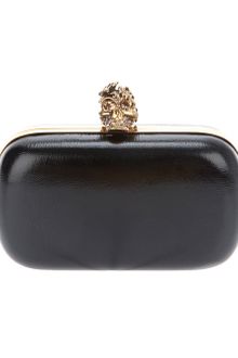 Alexander McQueen Skull Detail Clutch - Lyst
