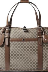 Gucci Diamond Patterned Briefcase