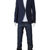 Alexander Mcqueen Classic Blazer in Blue for Men (navy) - Lyst