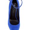 Giuseppe Zanotti Peep Toe Platform Shoe in Blue - Lyst