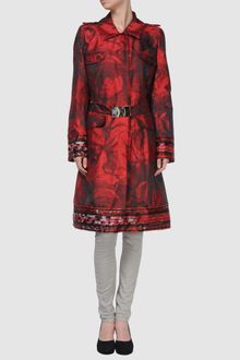 Class Roberto Cavalli Coat - Lyst