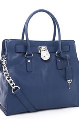 Michael Kors Michael Hamilton Large Tote Indigo