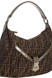 Fendi Tobacco Zucca Canvas Chef Hobo - Lyst