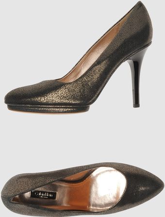 Calvin Klein Platform Pumps - Lyst