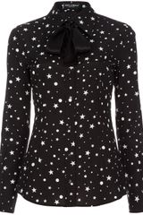 Dolce & Gabbana White Star Print Shirt