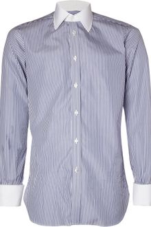 Turnbull & Asser Bengal Stripe Cotton Shirt - Lyst