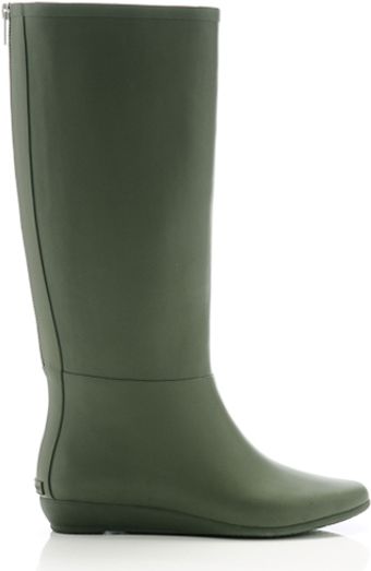 Loeffler Randall Lr Rain Boot with Back Zip - Lyst