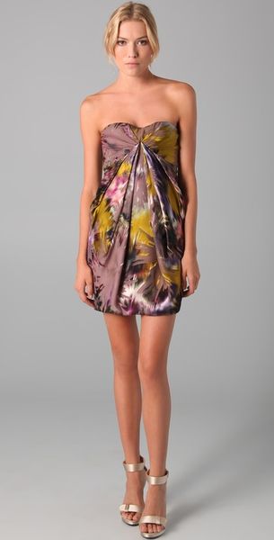  Drape Corset Dress 