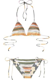 Missoni Cuzco Reversible Triangle Bikini - Lyst
