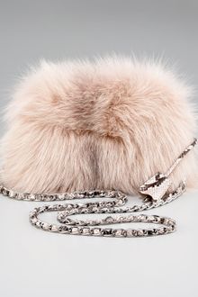 Prada Fox Fur Clutch - Lyst