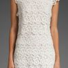 See By Chloé Tiered Lace Dress in White - Lyst