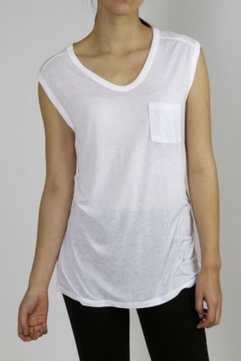  Muscle Tee - White 