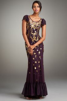 Temperley London Sequined Florentia Gown - Lyst