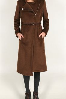 Tibi Mohair Fencing Coat - Lyst