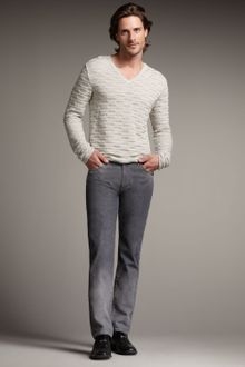 Versace Gray-wash Jeans - Lyst