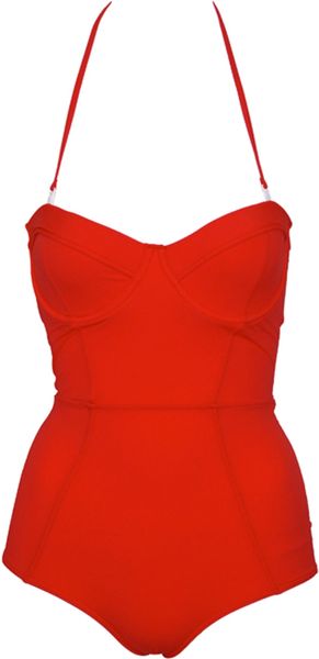 Zimmermann Thorn Corset One Piece - Lyst