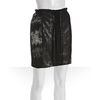 Mark + James By Badgley Mischka Black Cotton Stretch Tie Dye Combo Mini Skirt in Black - Lyst