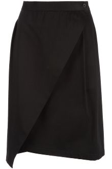 Yves Saint Laurent Vintage Wrap Skirt - Lyst