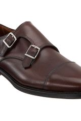Battistoni Double Monk Shoe